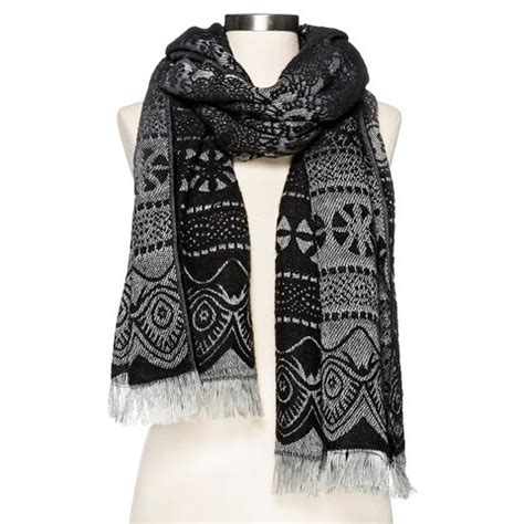 jacquard scarves for women.